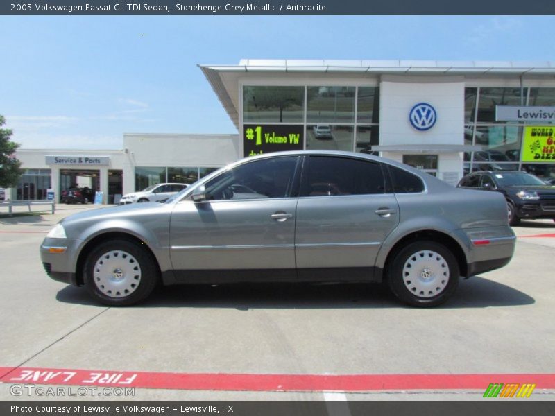 Stonehenge Grey Metallic / Anthracite 2005 Volkswagen Passat GL TDI Sedan