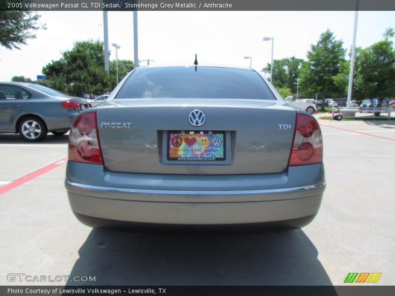 Stonehenge Grey Metallic / Anthracite 2005 Volkswagen Passat GL TDI Sedan