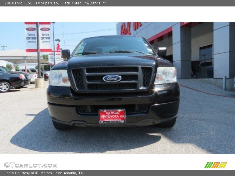 Black / Medium/Dark Flint 2004 Ford F150 STX SuperCab