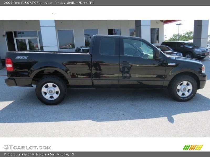 Black / Medium/Dark Flint 2004 Ford F150 STX SuperCab
