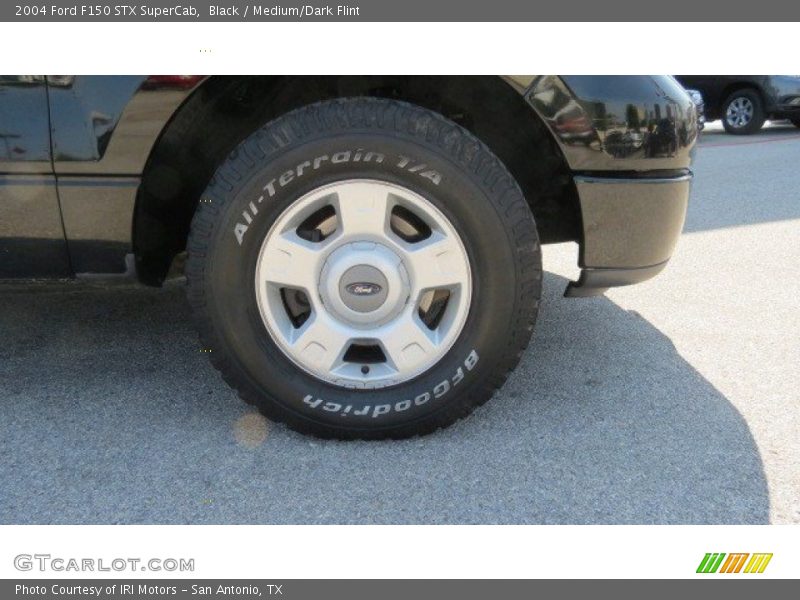 Black / Medium/Dark Flint 2004 Ford F150 STX SuperCab