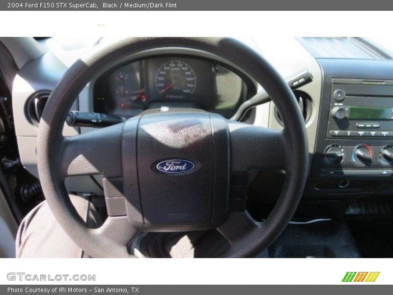 Black / Medium/Dark Flint 2004 Ford F150 STX SuperCab