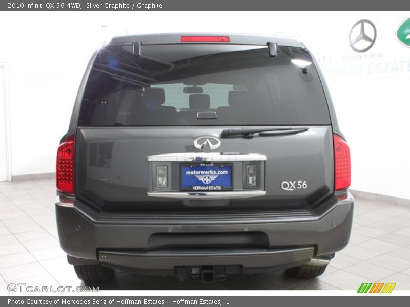 Silver Graphite / Graphite 2010 Infiniti QX 56 4WD