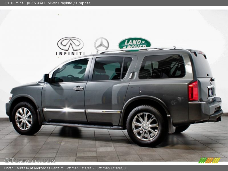 Silver Graphite / Graphite 2010 Infiniti QX 56 4WD