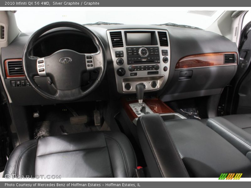  2010 QX 56 4WD Graphite Interior