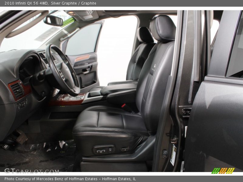  2010 QX 56 4WD Graphite Interior