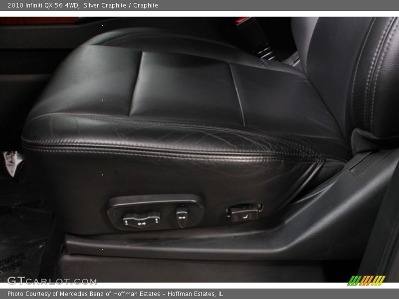 Front Seat of 2010 QX 56 4WD