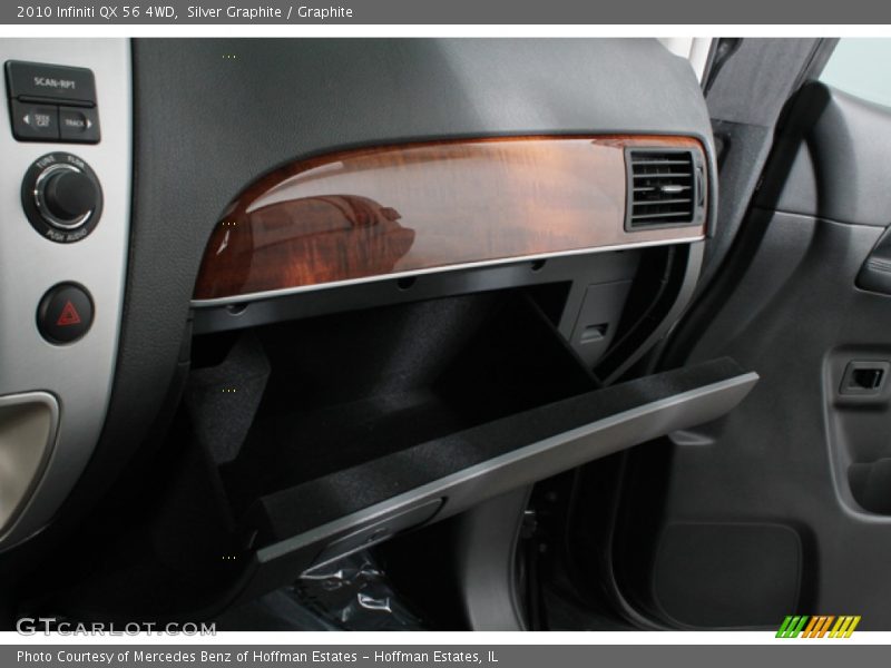 Silver Graphite / Graphite 2010 Infiniti QX 56 4WD