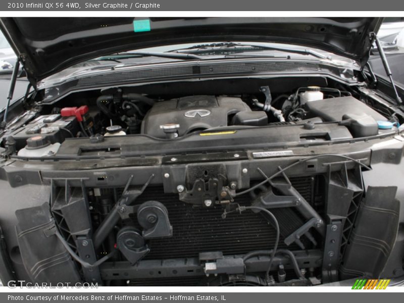  2010 QX 56 4WD Engine - 5.6 Liter DOHC 32-Valve V8