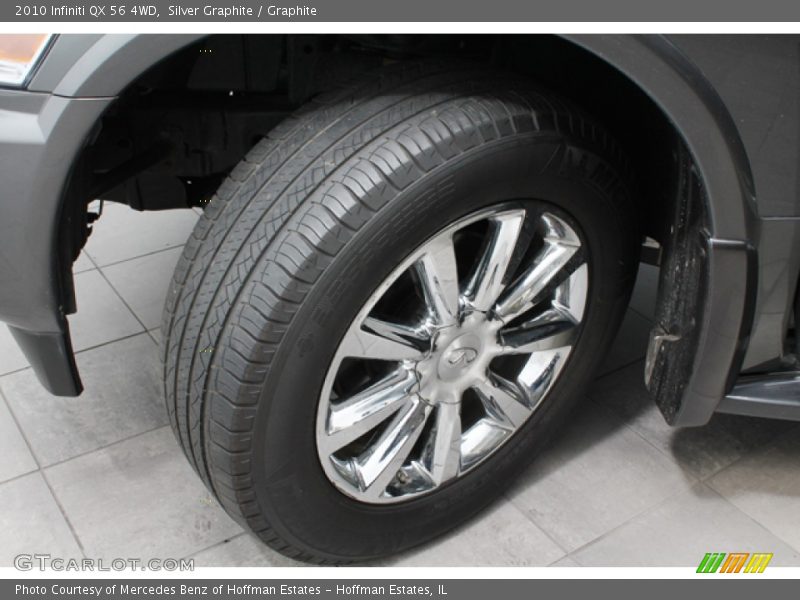 Silver Graphite / Graphite 2010 Infiniti QX 56 4WD