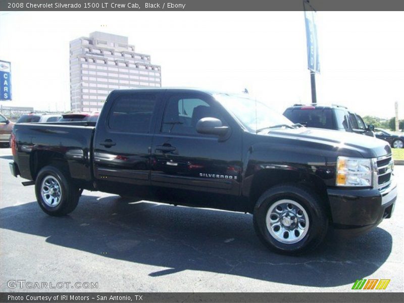 Black / Ebony 2008 Chevrolet Silverado 1500 LT Crew Cab