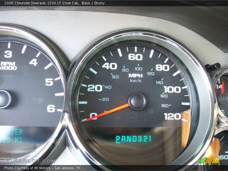 Black / Ebony 2008 Chevrolet Silverado 1500 LT Crew Cab