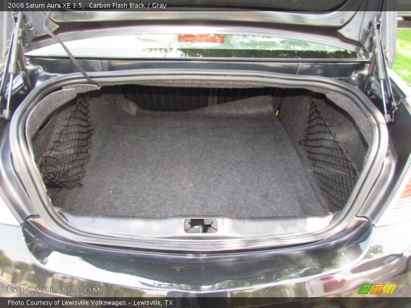 Carbon Flash Black / Gray 2008 Saturn Aura XE 3.5