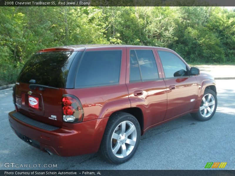 Red Jewel / Ebony 2008 Chevrolet TrailBlazer SS