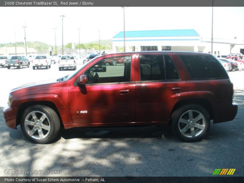 Red Jewel / Ebony 2008 Chevrolet TrailBlazer SS