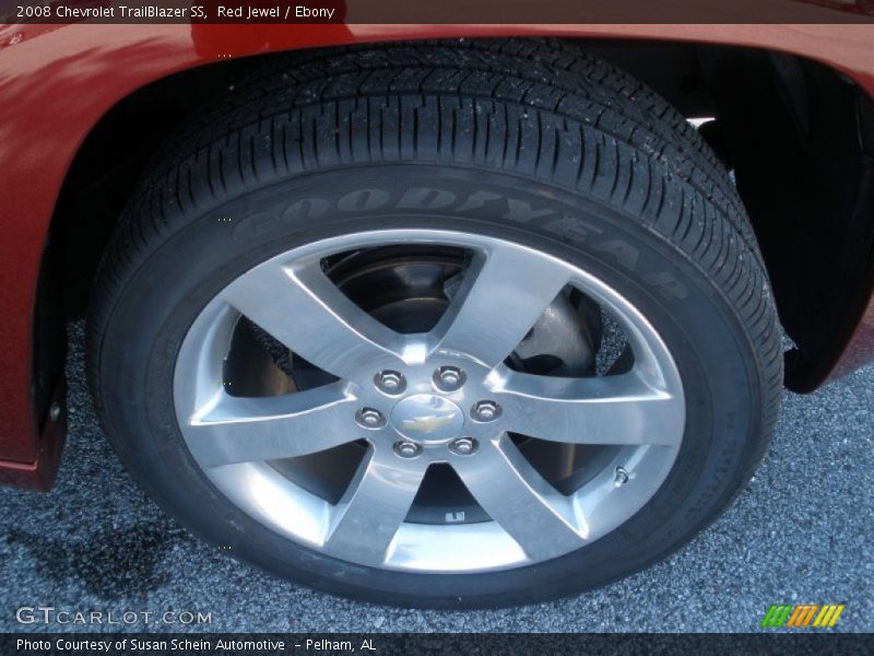 Red Jewel / Ebony 2008 Chevrolet TrailBlazer SS