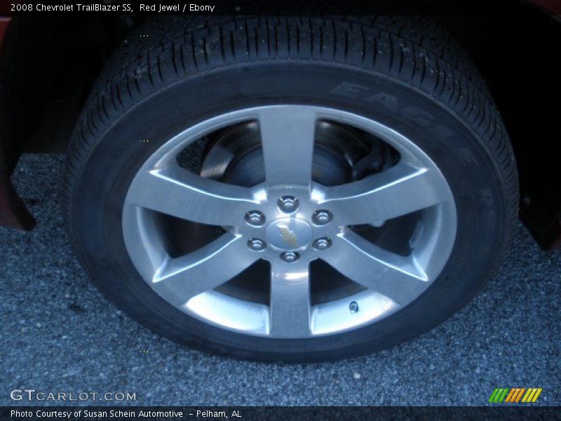 Red Jewel / Ebony 2008 Chevrolet TrailBlazer SS