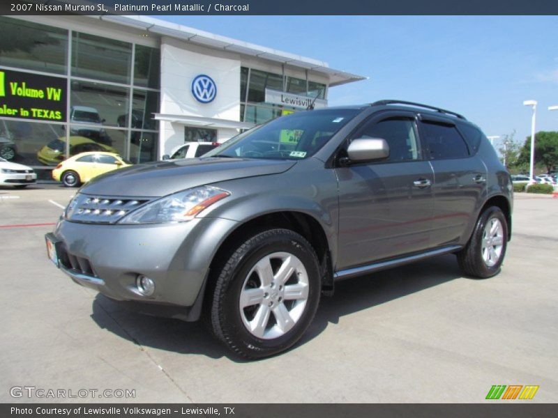 Platinum Pearl Matallic / Charcoal 2007 Nissan Murano SL