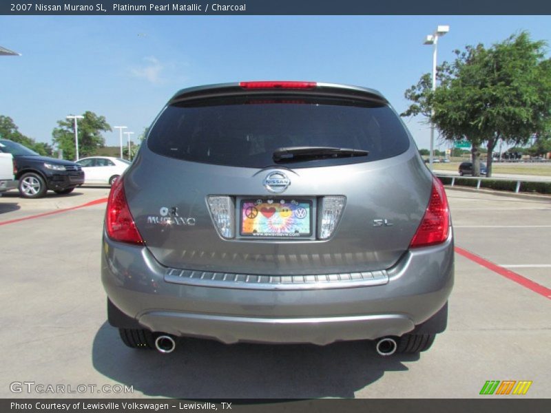 Platinum Pearl Matallic / Charcoal 2007 Nissan Murano SL