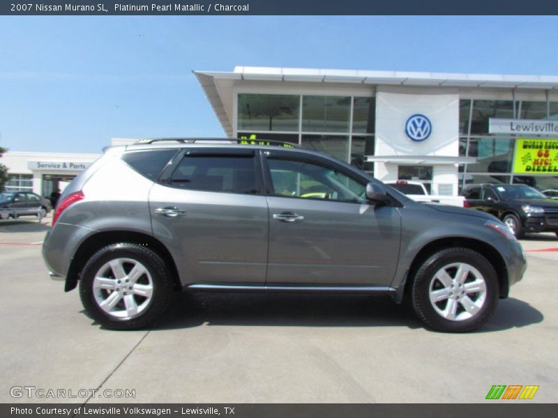 Platinum Pearl Matallic / Charcoal 2007 Nissan Murano SL