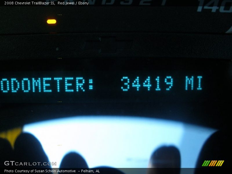 Red Jewel / Ebony 2008 Chevrolet TrailBlazer SS