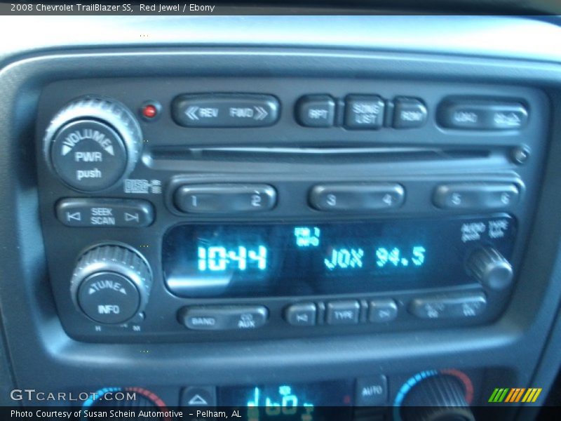 Red Jewel / Ebony 2008 Chevrolet TrailBlazer SS