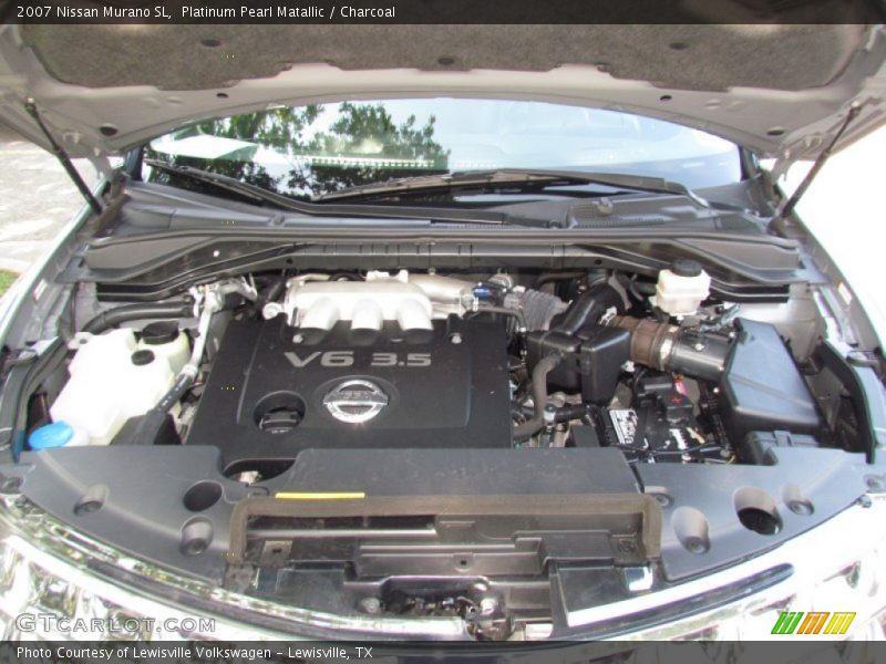 Platinum Pearl Matallic / Charcoal 2007 Nissan Murano SL