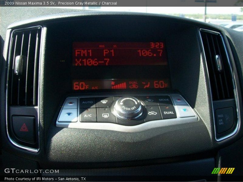Precision Gray Metallic / Charcoal 2009 Nissan Maxima 3.5 SV