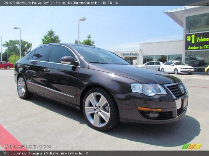Front 3/4 View of 2010 Passat Komfort Sedan