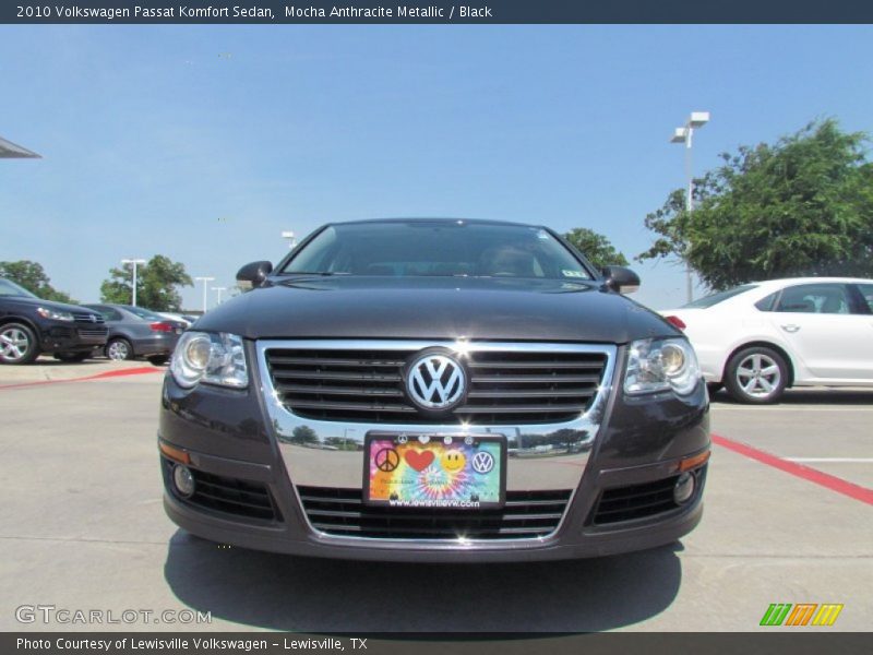 Mocha Anthracite Metallic / Black 2010 Volkswagen Passat Komfort Sedan