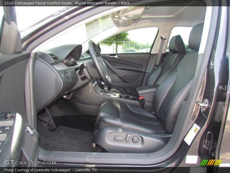  2010 Passat Komfort Sedan Black Interior