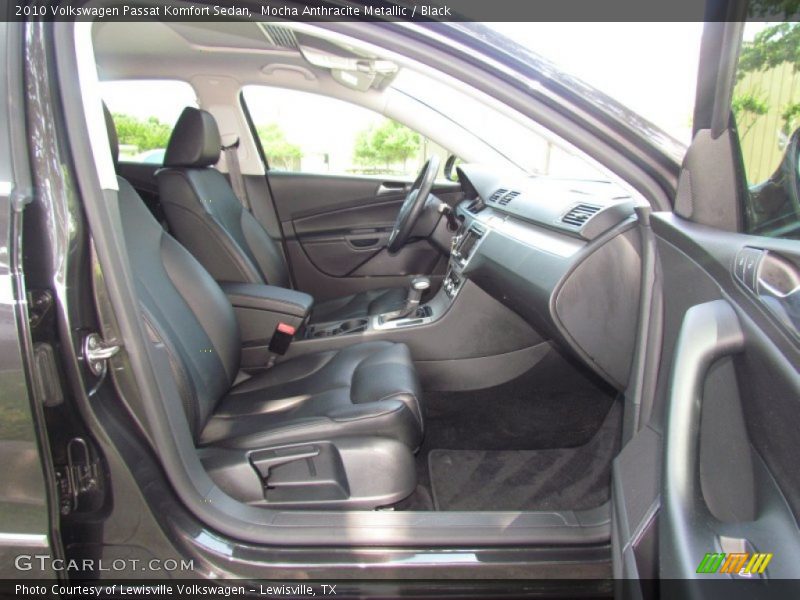 Mocha Anthracite Metallic / Black 2010 Volkswagen Passat Komfort Sedan