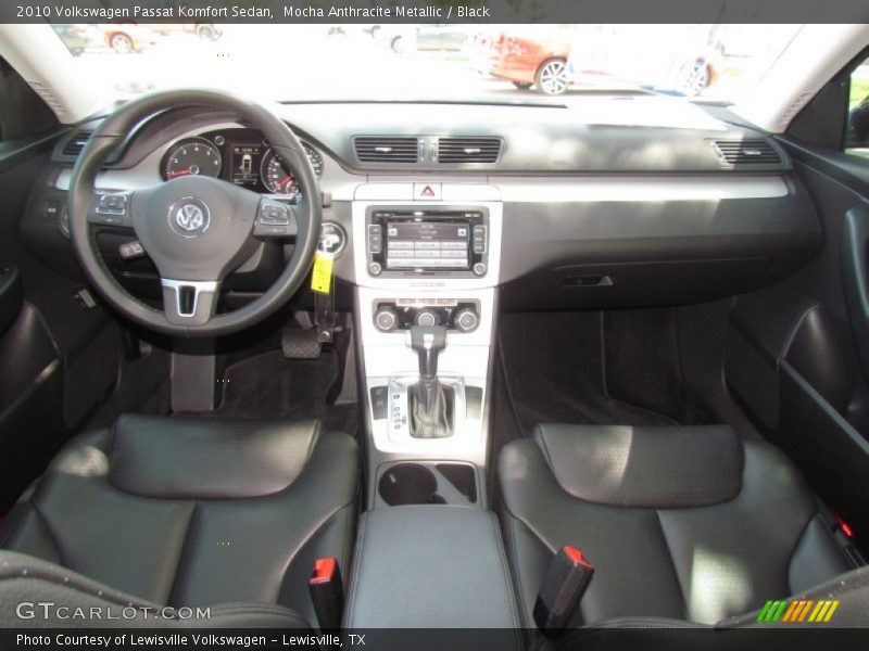 Dashboard of 2010 Passat Komfort Sedan