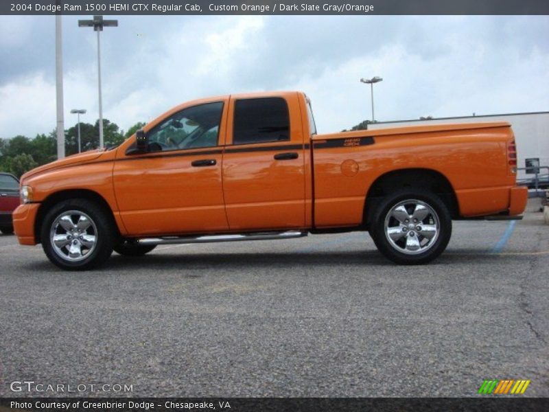  2004 Ram 1500 HEMI GTX Regular Cab Custom Orange