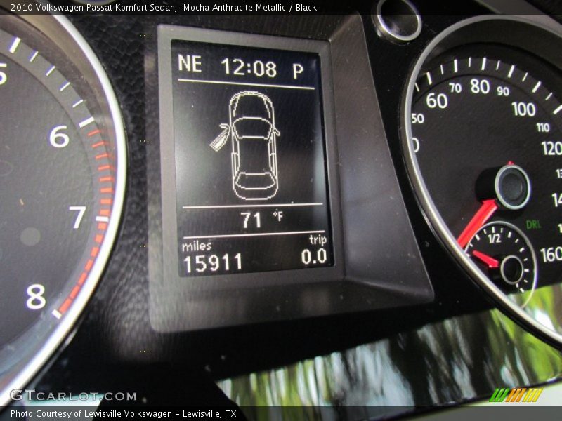 Mocha Anthracite Metallic / Black 2010 Volkswagen Passat Komfort Sedan