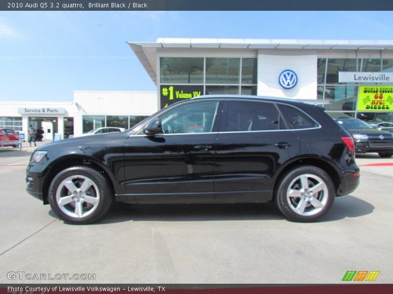 Brilliant Black / Black 2010 Audi Q5 3.2 quattro