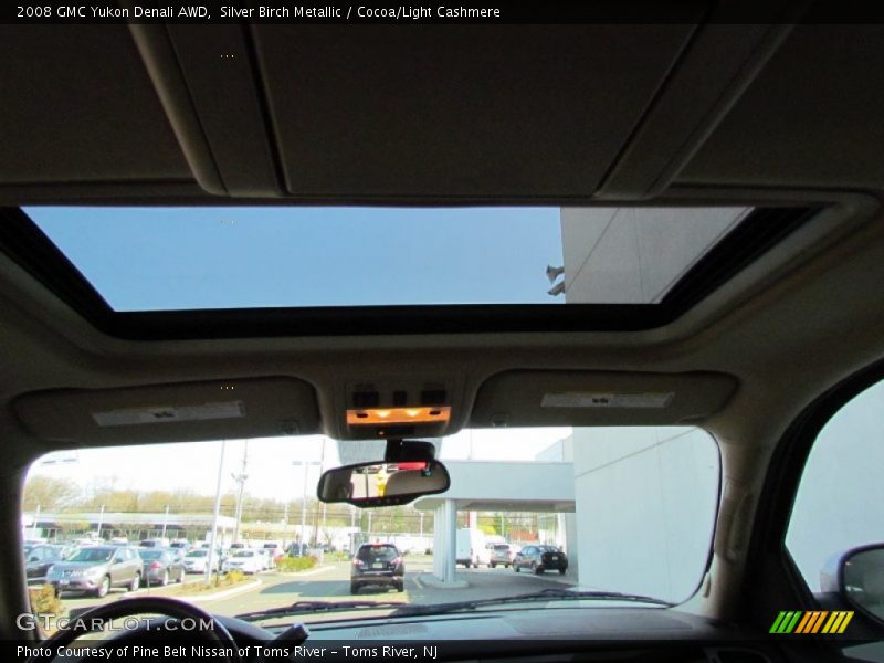 Silver Birch Metallic / Cocoa/Light Cashmere 2008 GMC Yukon Denali AWD