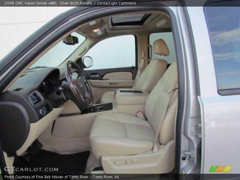 Silver Birch Metallic / Cocoa/Light Cashmere 2008 GMC Yukon Denali AWD