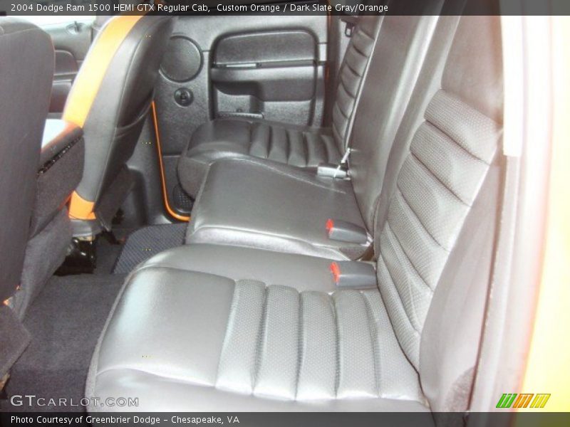 Rear Seat of 2004 Ram 1500 HEMI GTX Regular Cab