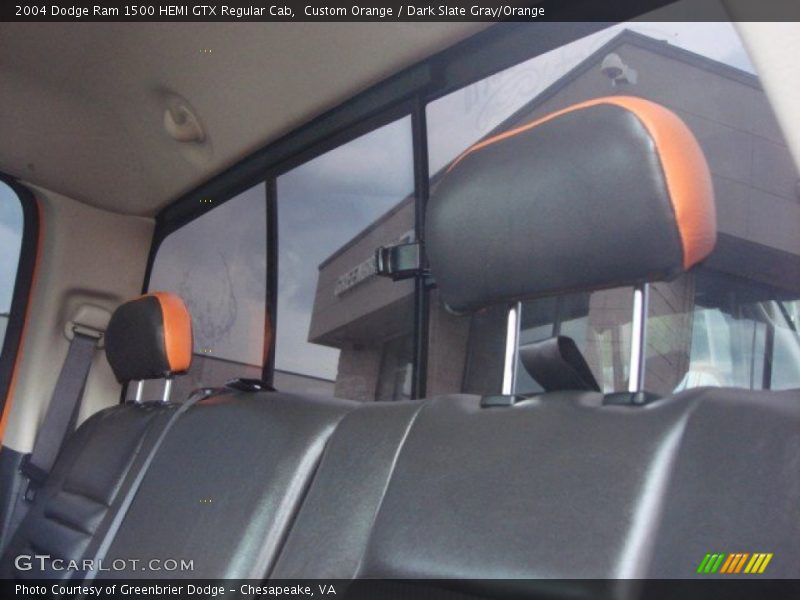 Custom Orange / Dark Slate Gray/Orange 2004 Dodge Ram 1500 HEMI GTX Regular Cab