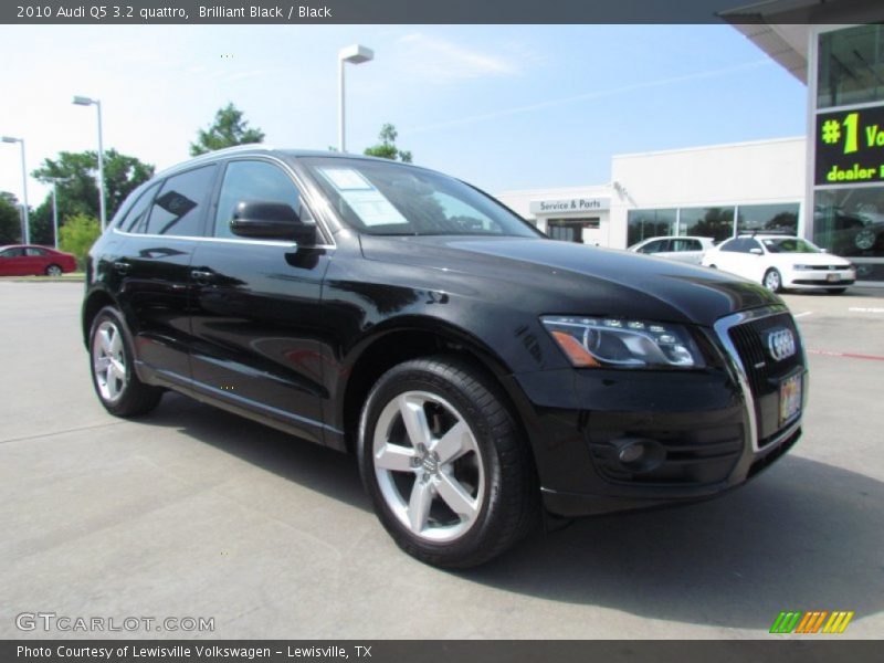 Brilliant Black / Black 2010 Audi Q5 3.2 quattro