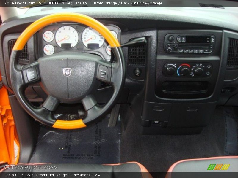 Dashboard of 2004 Ram 1500 HEMI GTX Regular Cab