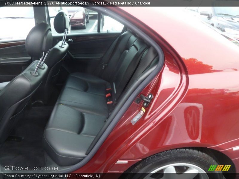 Bordeaux Red Metallic / Charcoal 2003 Mercedes-Benz C 320 4Matic Sport Sedan