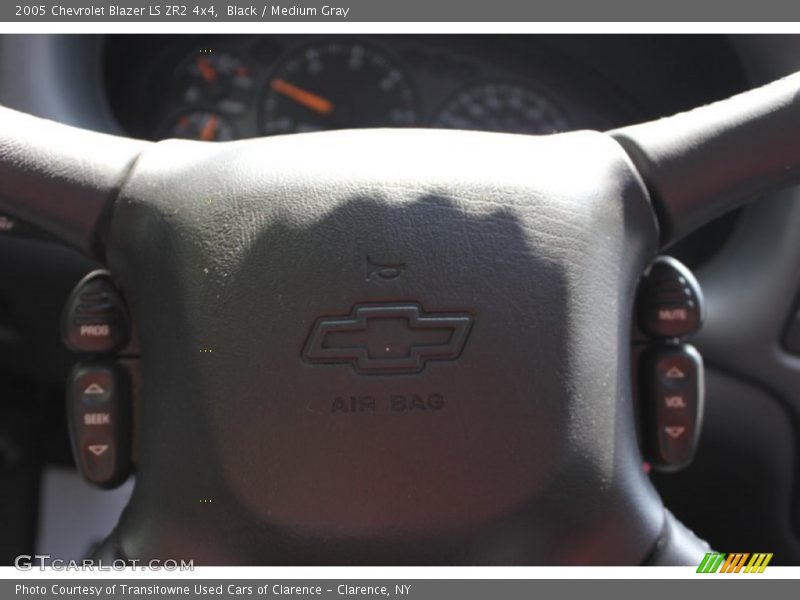 Black / Medium Gray 2005 Chevrolet Blazer LS ZR2 4x4