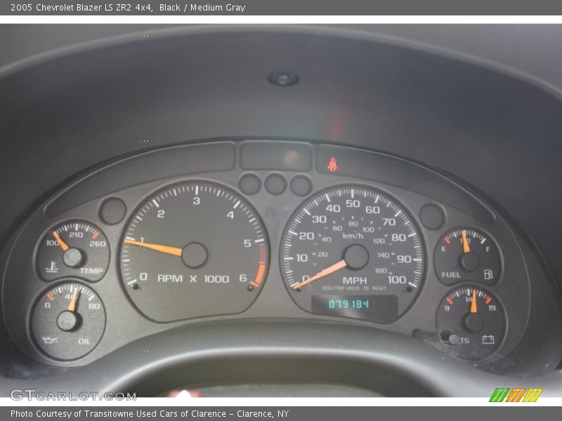  2005 Blazer LS ZR2 4x4 LS ZR2 4x4 Gauges