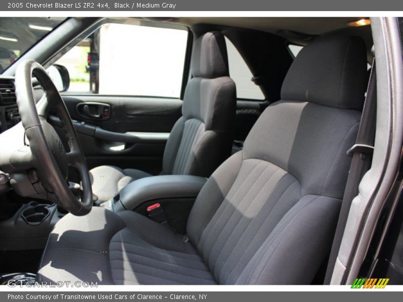 Black / Medium Gray 2005 Chevrolet Blazer LS ZR2 4x4