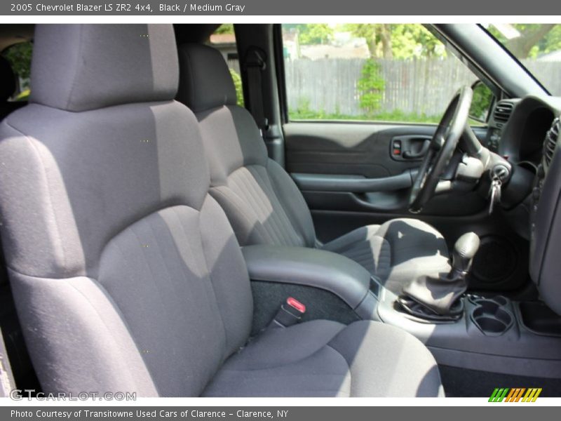 Black / Medium Gray 2005 Chevrolet Blazer LS ZR2 4x4
