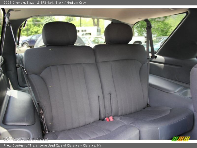 Rear Seat of 2005 Blazer LS ZR2 4x4