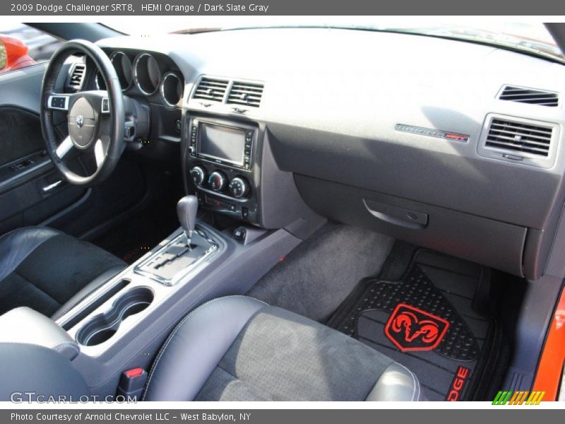 HEMI Orange / Dark Slate Gray 2009 Dodge Challenger SRT8