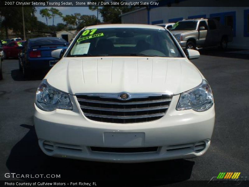 Stone White / Dark Slate Gray/Light Slate Gray 2007 Chrysler Sebring Touring Sedan